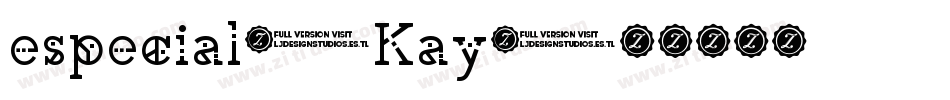 especial Kay字体转换